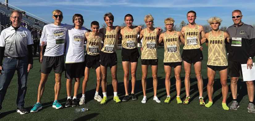 PHS boys cross country team finishes 10th at state