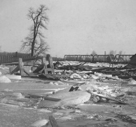 Demise of 1839 Maumee-Perrysburg toll bridge