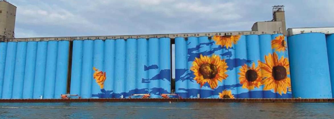 Grain silos evoke passion for community and big win for artistic vision